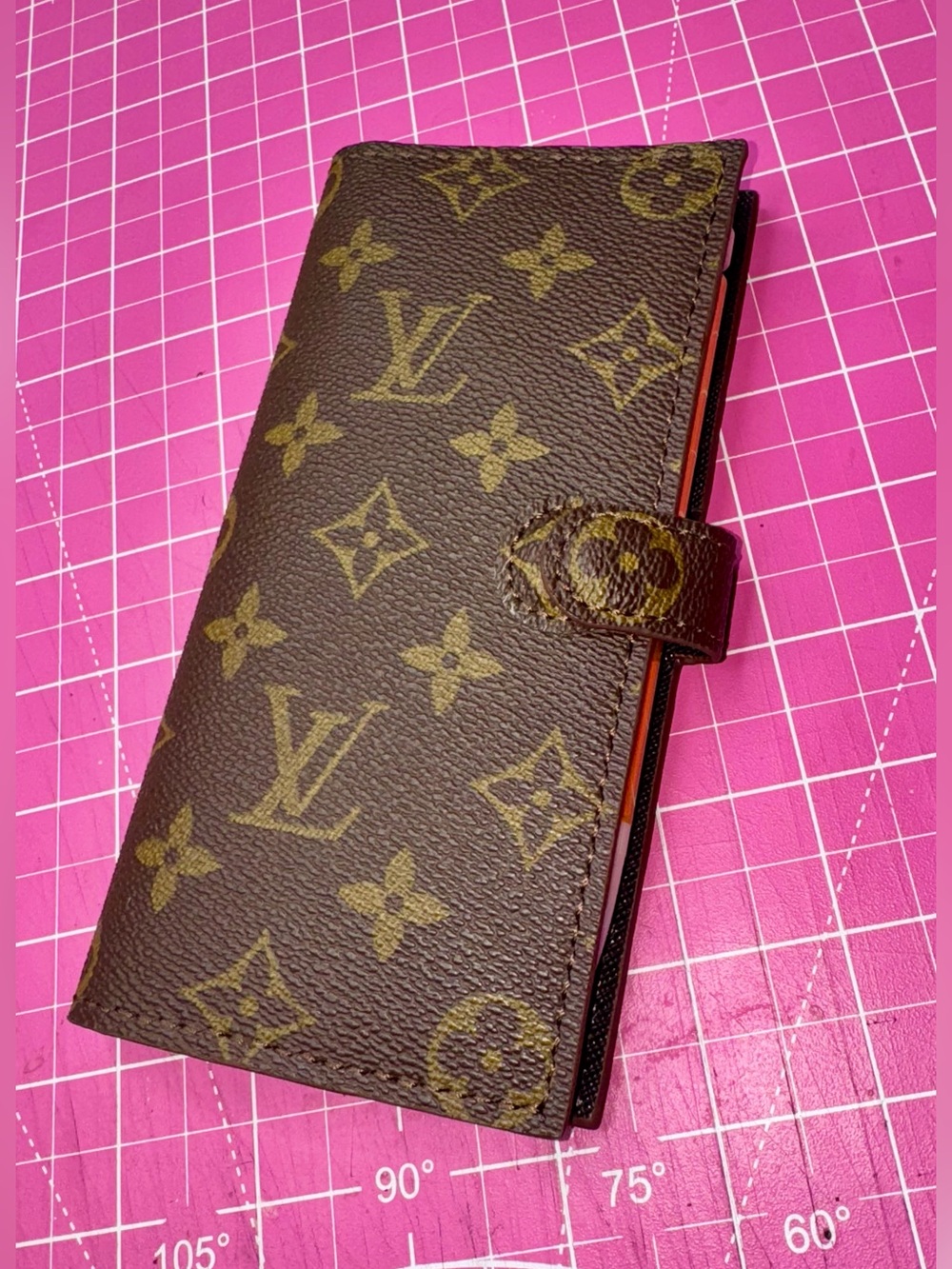 💝 Checkbook cover Monogram Handmade Custom